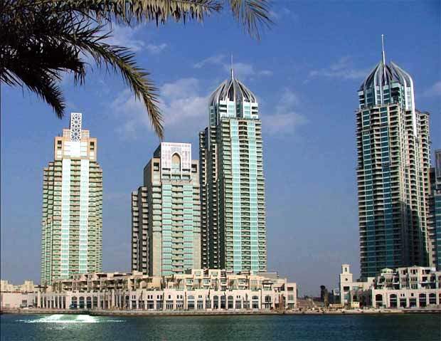 The Dubai Marina In Designed By Architects Hok Canada Inc World Construction Network