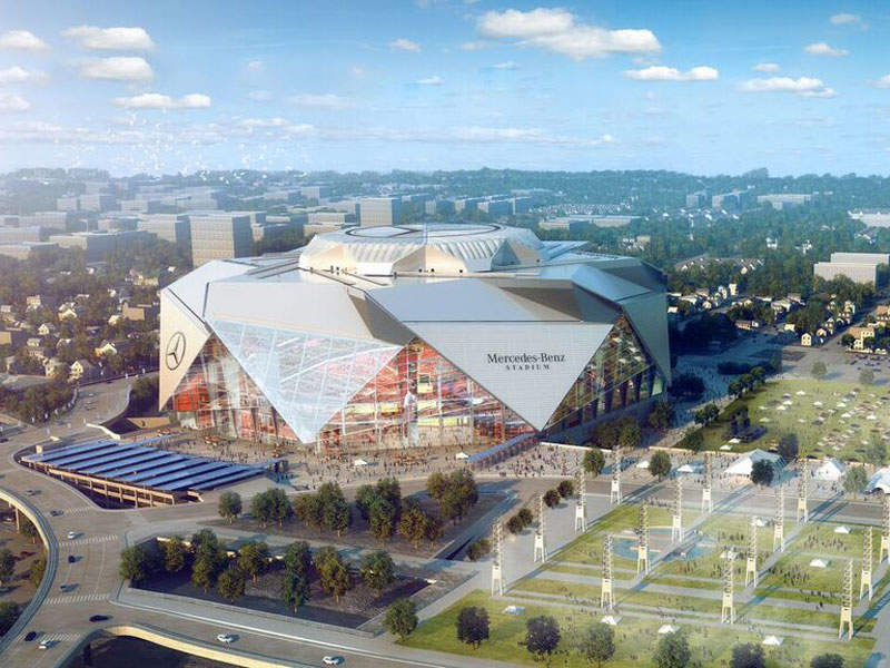 Mercedes Benz Stadium Atlanta Georgia