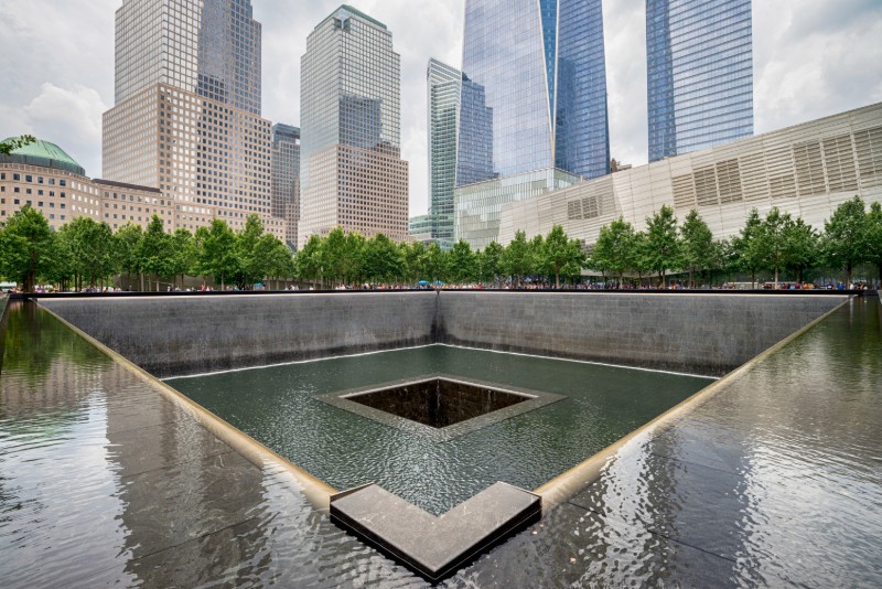 What's inside One World Trade Center's structure? 