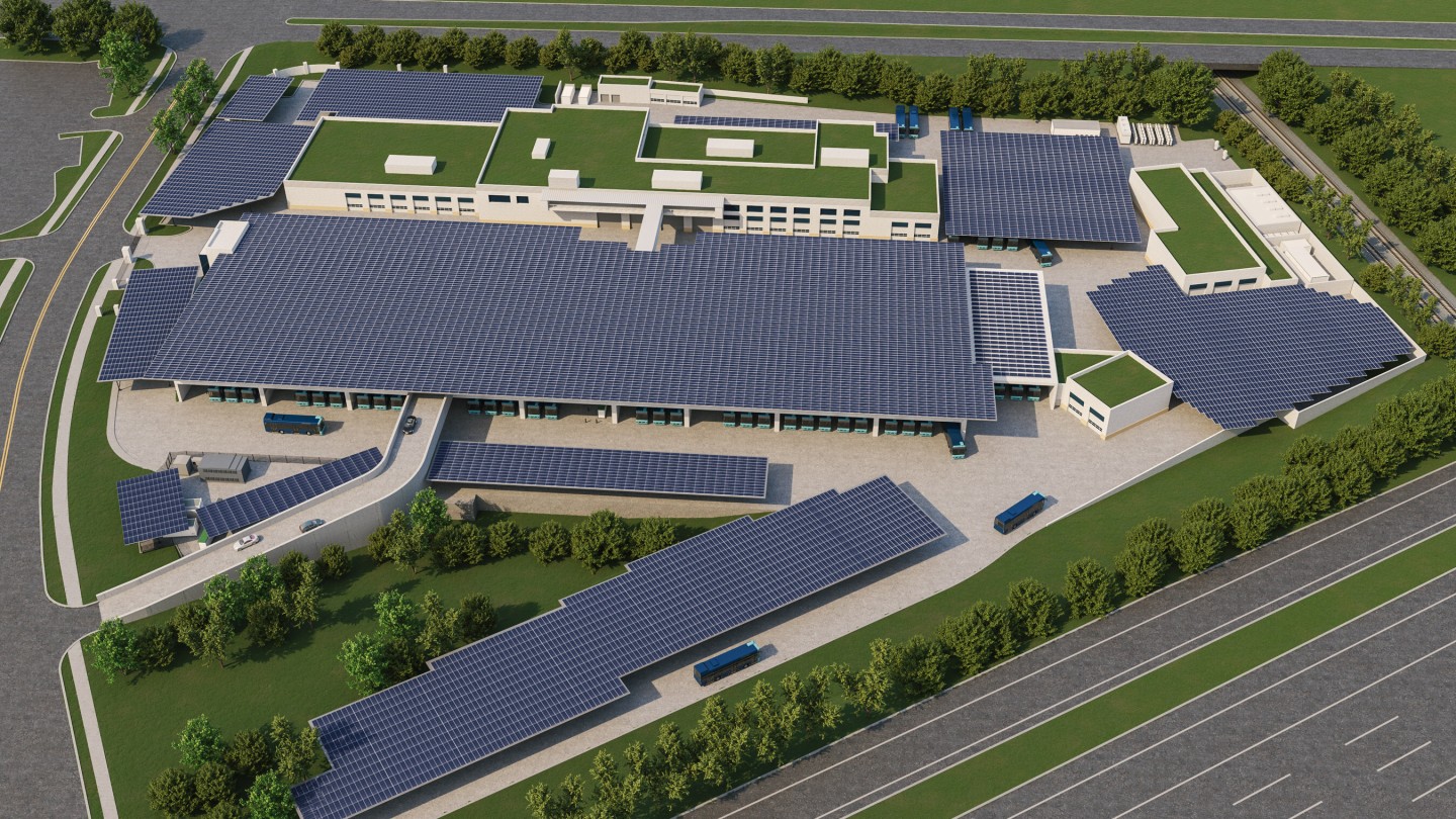 AlphaStruxure Initiates Groundbreaking Microgrid Project for Green Hydrogen Transit Depot
