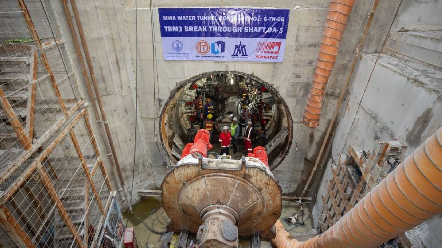 Terratec completes tunnelling on Bangkok water project