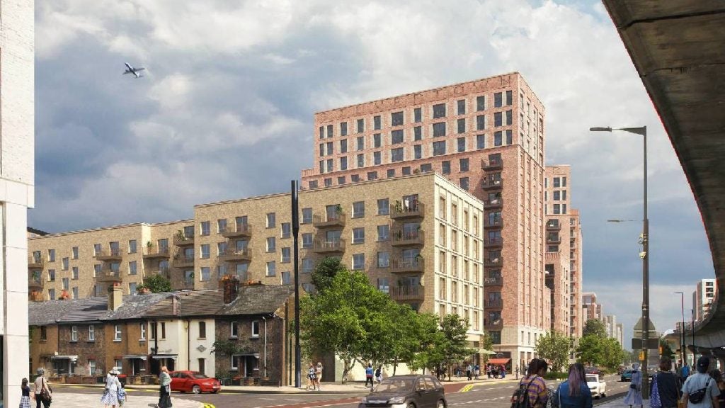 Mayor of London unveils £100m investment for Royal Docks housing project 