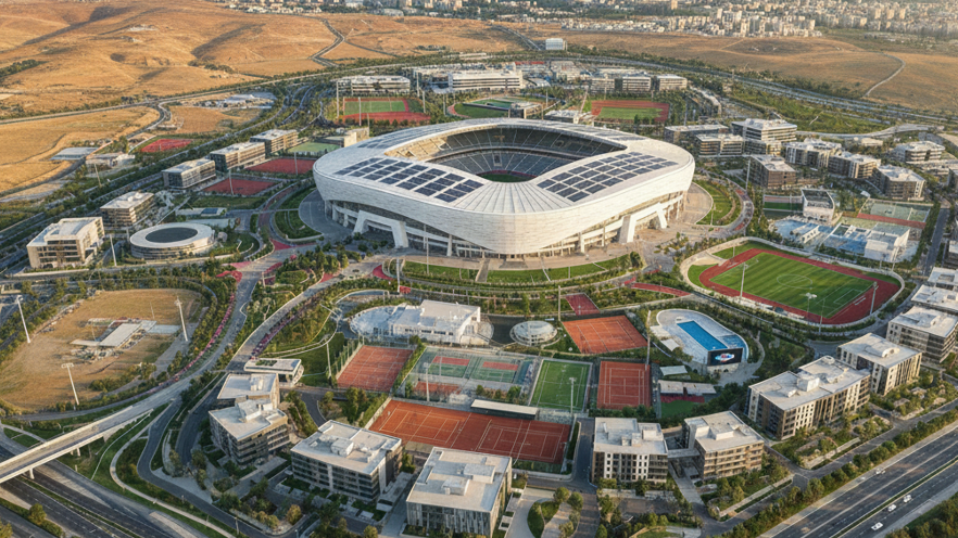 Jordan starts international stadium construction works