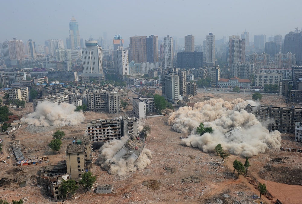 China’s residential construction activity continued to remain weak in May 