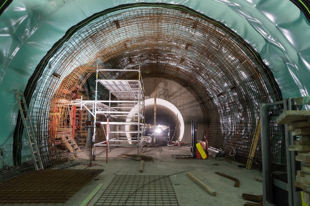 Rail dominates investment in the world’s largest tunnel construction projects with $383bn