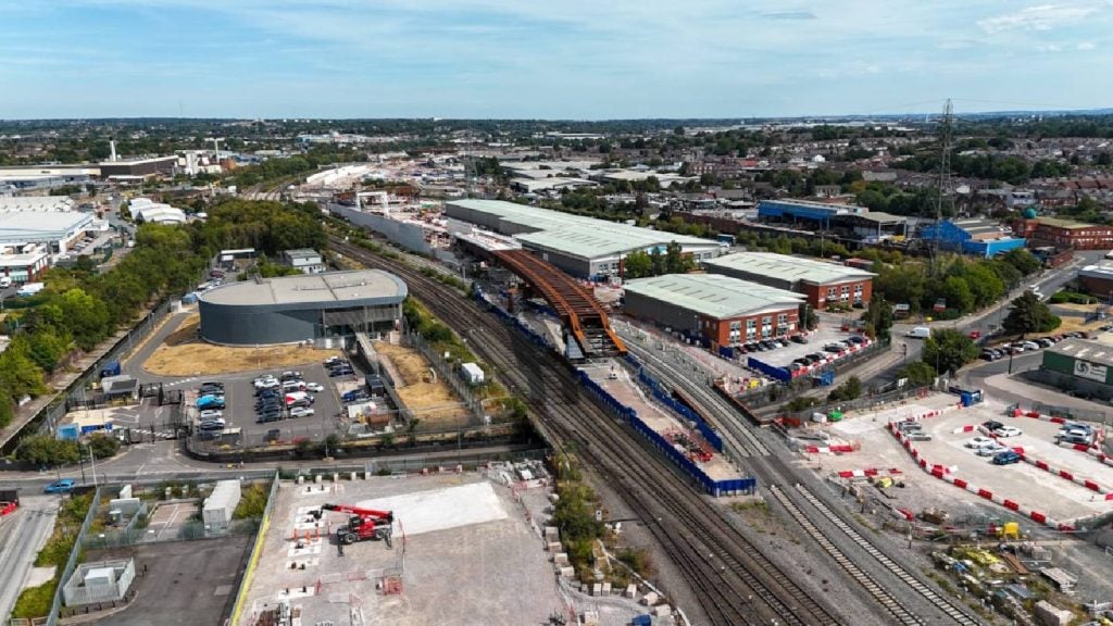 HS2 completes first major phase of complex Birmingham rail viaduct  