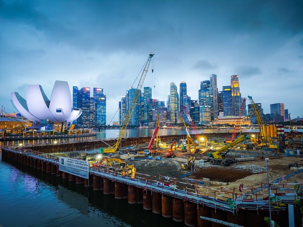 Singapore construction contract surges in June 2026 on state megaprojects and AI investment