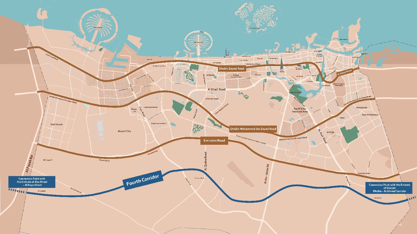 Dubai Launches $953 Million Corridor to Connect Key Emirates