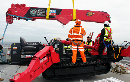 URW-706 crane.