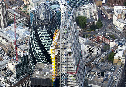 Leadenhall Building in London, UK