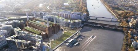 Battersea Power Station redevelopment in UK