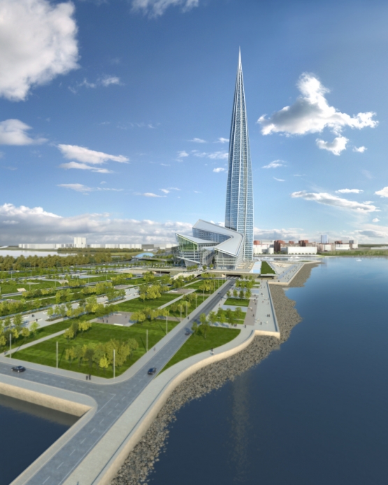 Lakhta Center in Russia